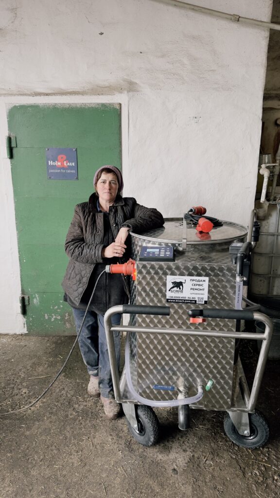 Установка молочного такси Holm&Laue – ООО АГРОФИРМА “ДОБРОБУТ”