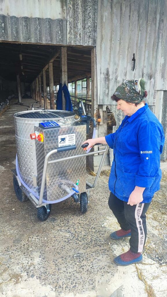 Установка молочного такси Holm&Laue – ООО «ВОЛОЧИСК-АГРО»