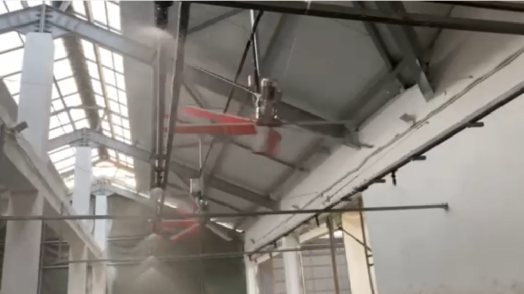 Установка в накопителе системы вентиляции – ООО “МОЛОЧНІЫЕ РЕКИ”