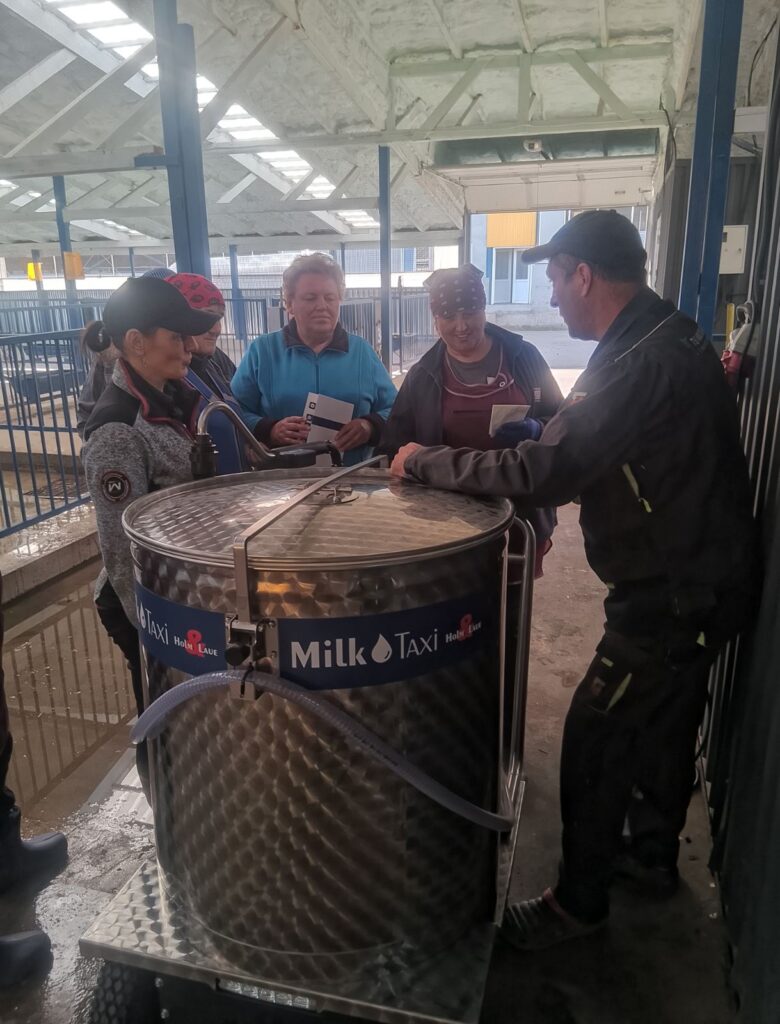 Установка  молочных такси на ООО “ГАДЗ-АГРО”