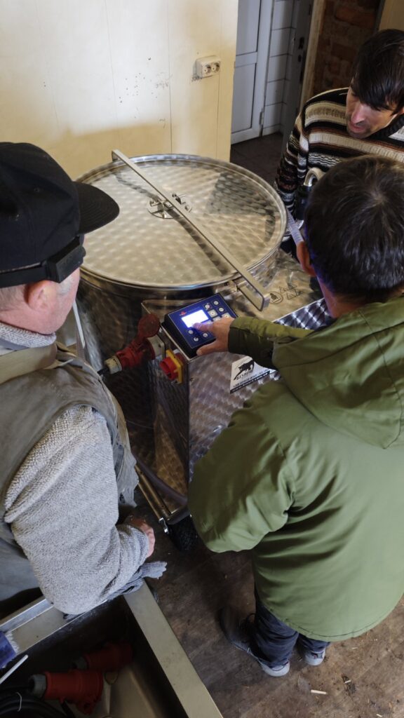 Установка молочного такси на ООО “АСТАРТА ПРИХОРОЛЬЕ”