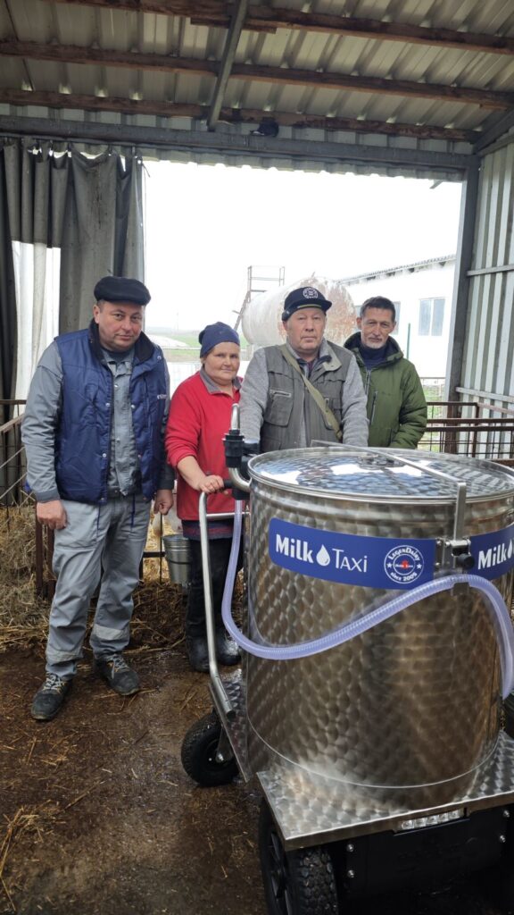 Установка молочного такси на ООО “АСТАРТА ПРИХОРОЛЬЕ”