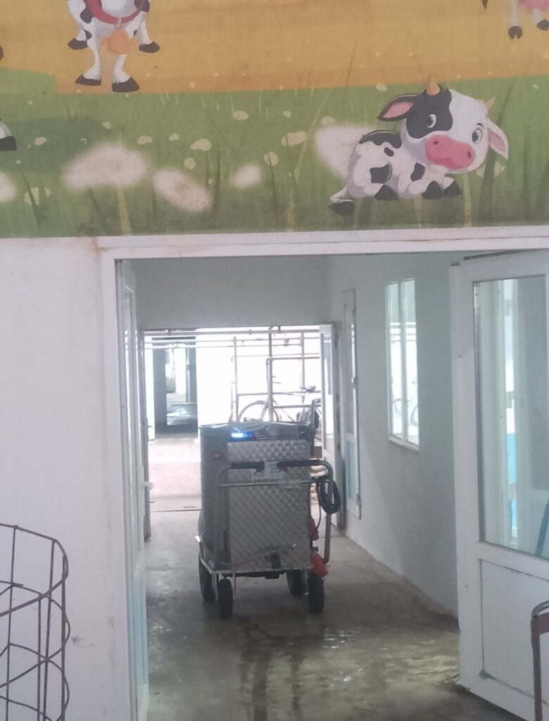 Установка молочного такси на СФХ “РАССВЕТ”