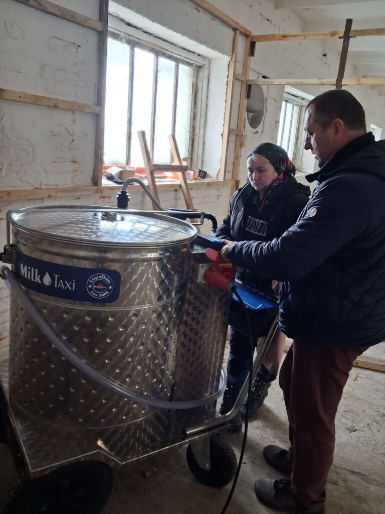 Установка Молочного такси и КолоКвик в ООО “АФ “КОЛОС”