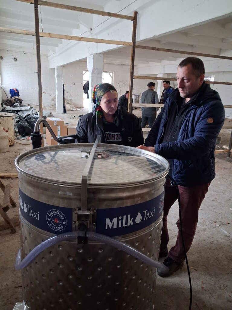 Установка Молочного такси и КолоКвик в ООО “АФ “КОЛОС”