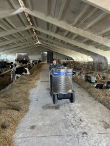 Установка молочного такси на CХПП “ДРУЖБА”