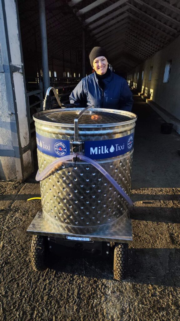 Установка молочного такси на ФХ “Сергий-С”