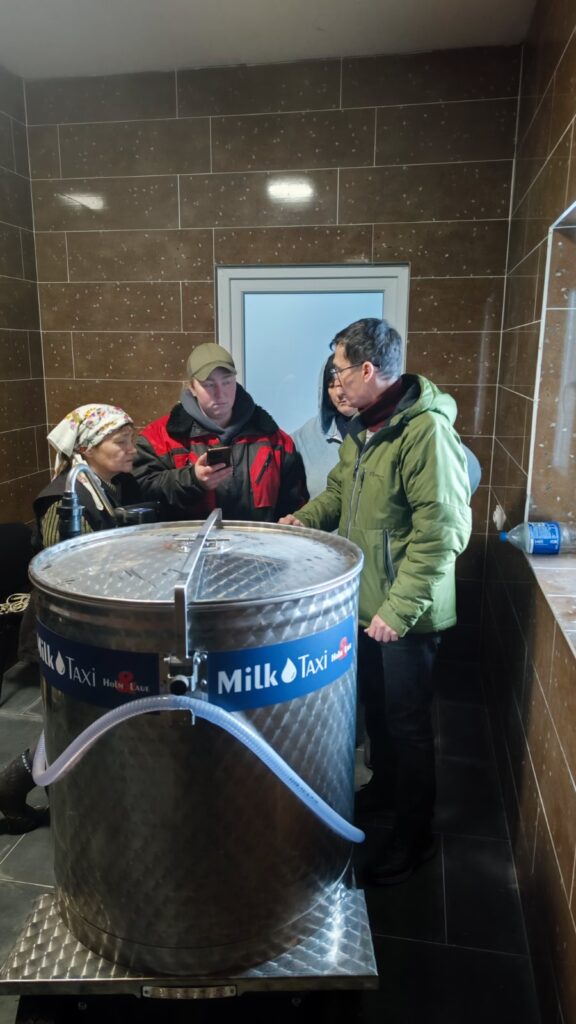 Установка молочного такси на ФХ “ДНЕСТРЯНСКИЕ ЗОРИ”